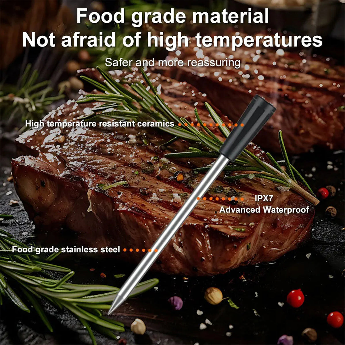 TherProxi Wireless Meat Thermometer