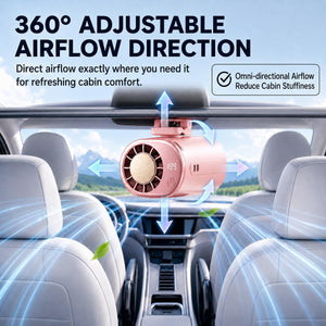RidexFan Car Clip-On Fan