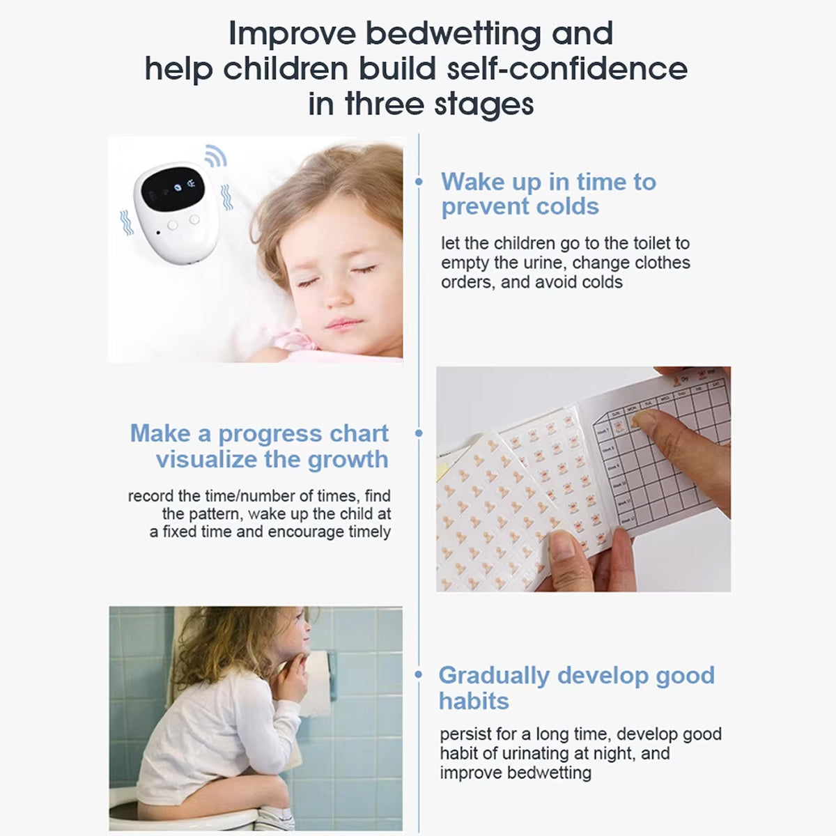 Weffalert Bed Wetting Alarm