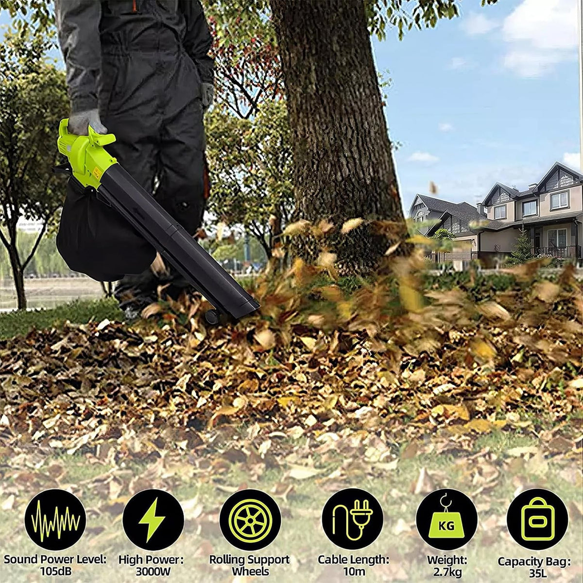 BlowVacy Leaf Vacuum