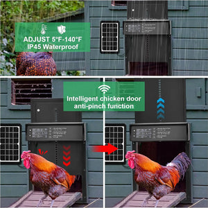 ChicxGate Solar Chicken Coop Door