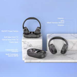 CozeTone TV Headphones For Hearing Impaired