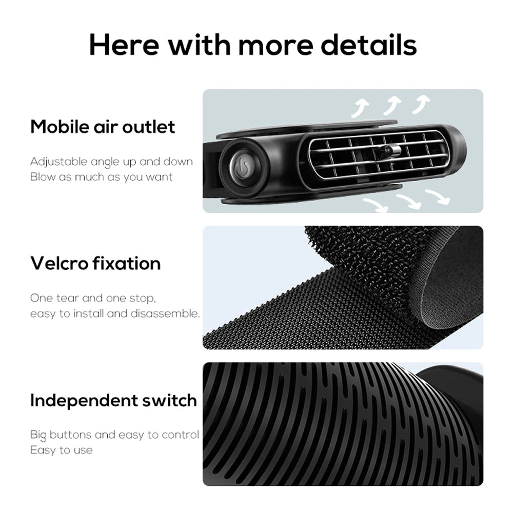 FanziSot Car Headrest Fan