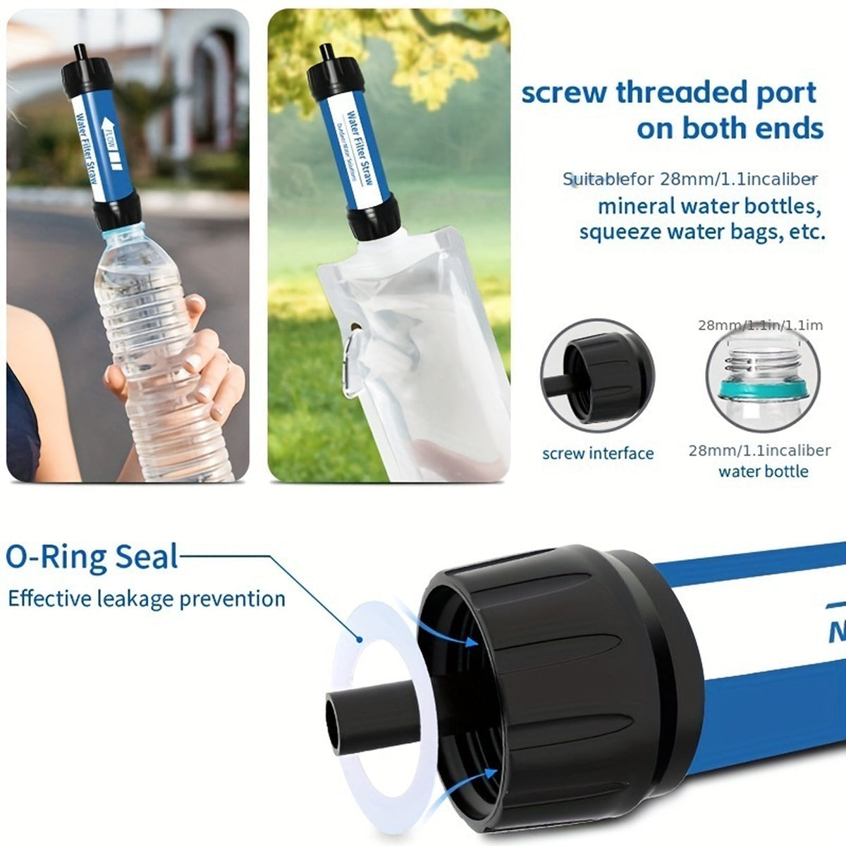 FiltSipy Water Filter Straw