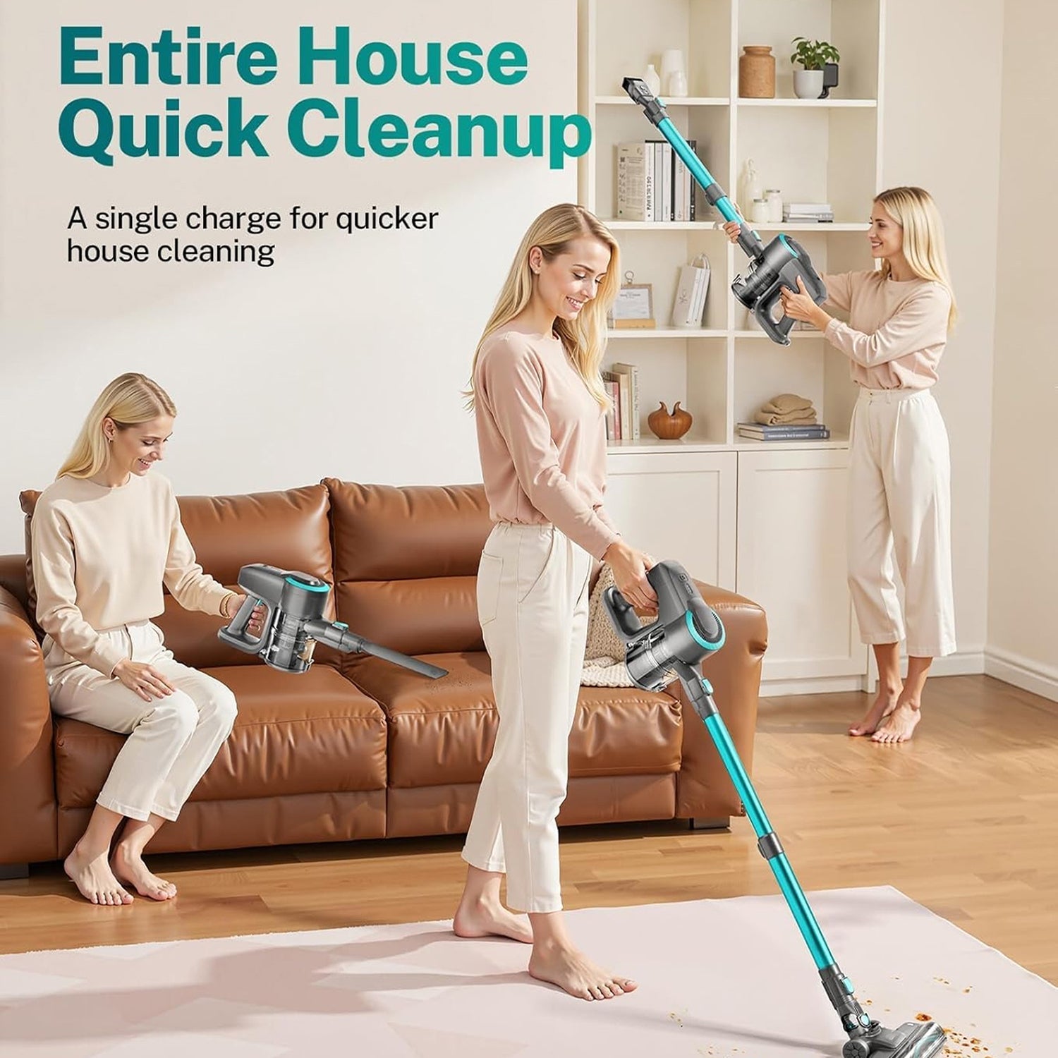 FurVaxim Cordless Vacuum For Pet Hair