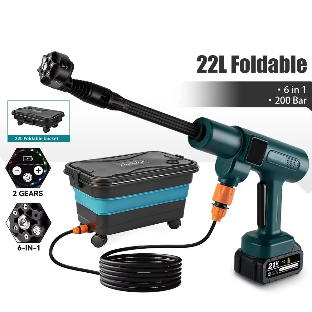 JetWavep Portable Pressure Washer With Water Tank