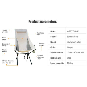 NestFoche Folding Camping Chairs UK