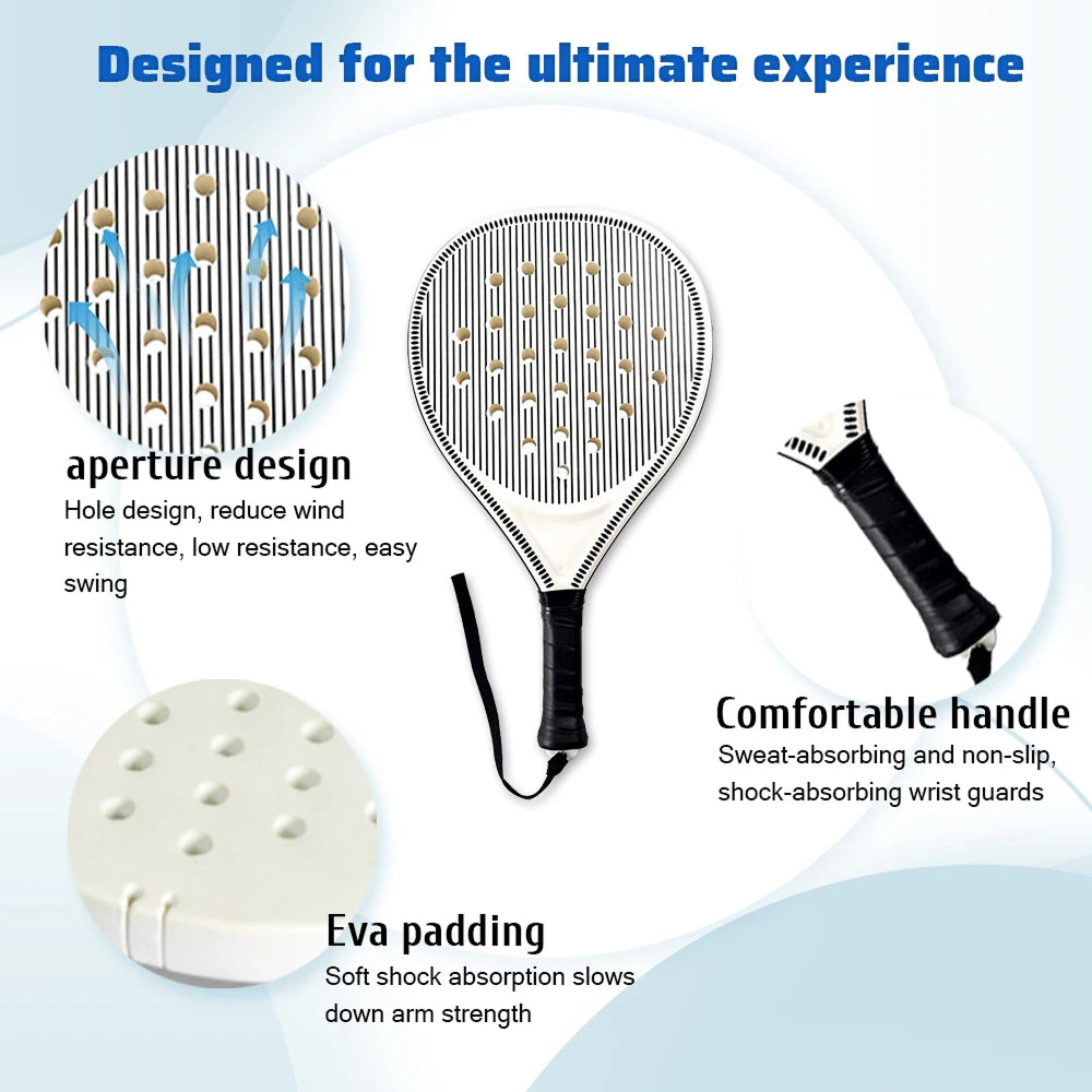 PadelPopy Padel Racket for Beginners