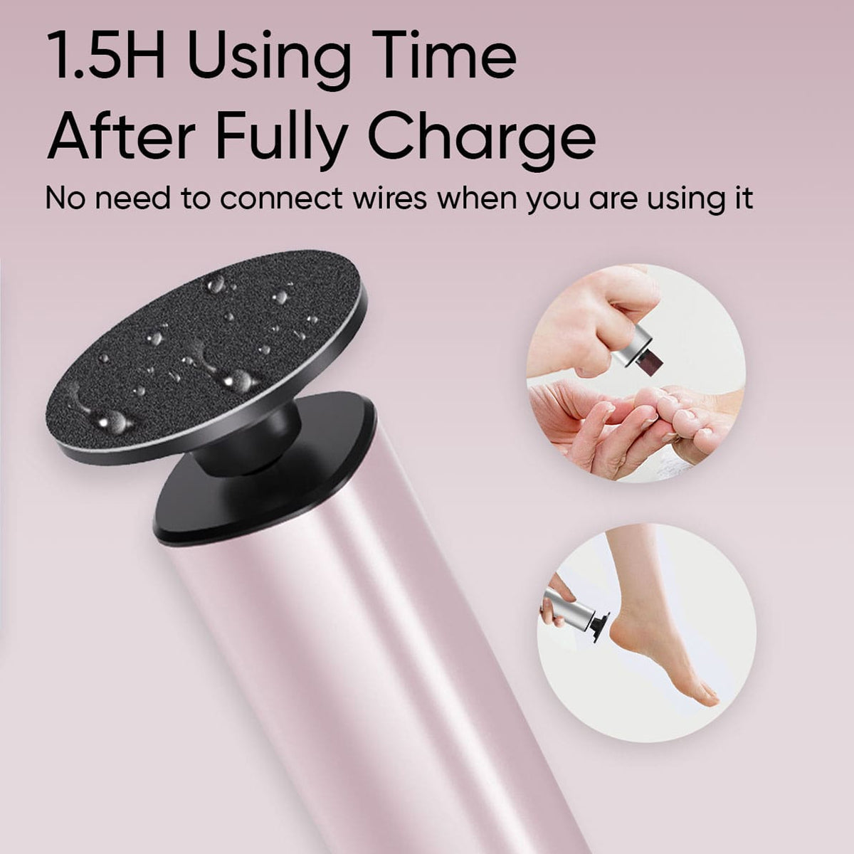 PediLuxid Electric Foot Callus Remover