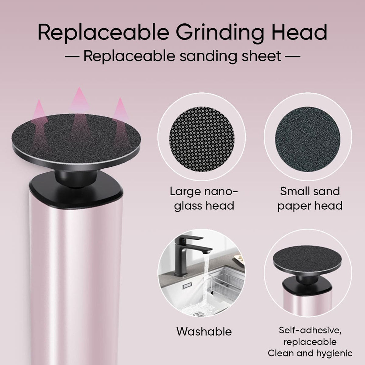 PediLuxid Electric Foot Callus Remover