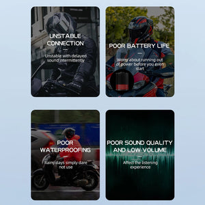 RiderZest V2 Motorcycle Intercom