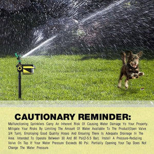 Sprixcle Motion Activated Sprinkler For Fox