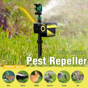 Sprixcle Motion Activated Sprinkler For Fox