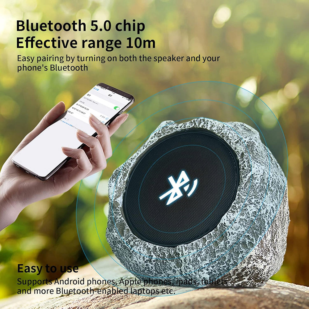 SunRoxax Outdoor Rock Speakers