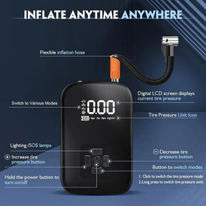 TubimAir Portable Tyre Inflator