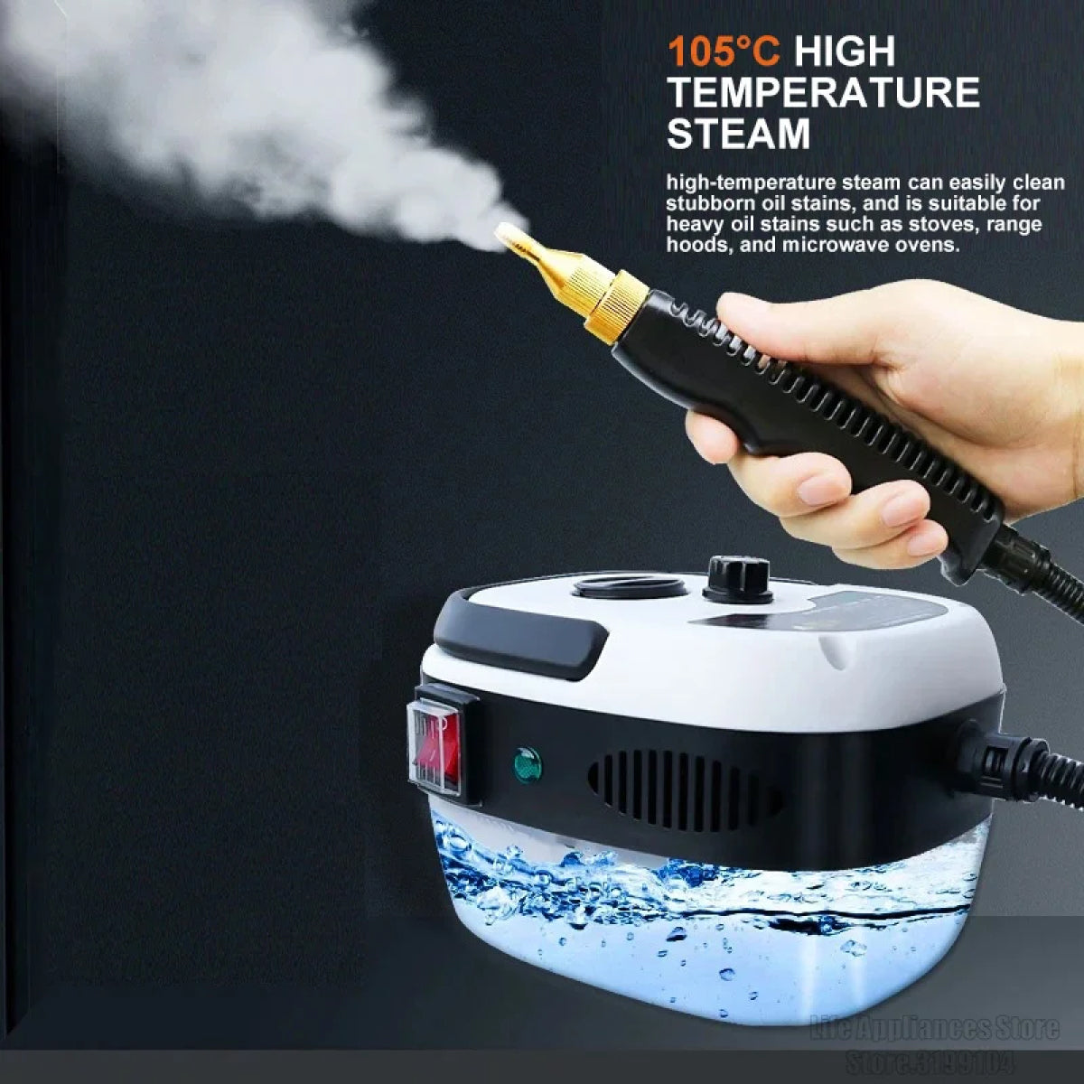 Vaporasy Steam Cleaner for Kitchen and Bathrooms
