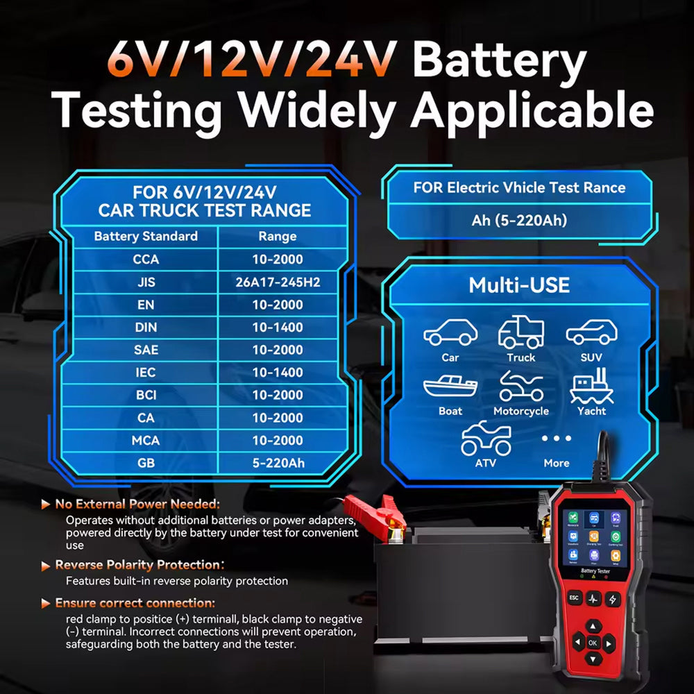 VoltDiag Battery Tester UK