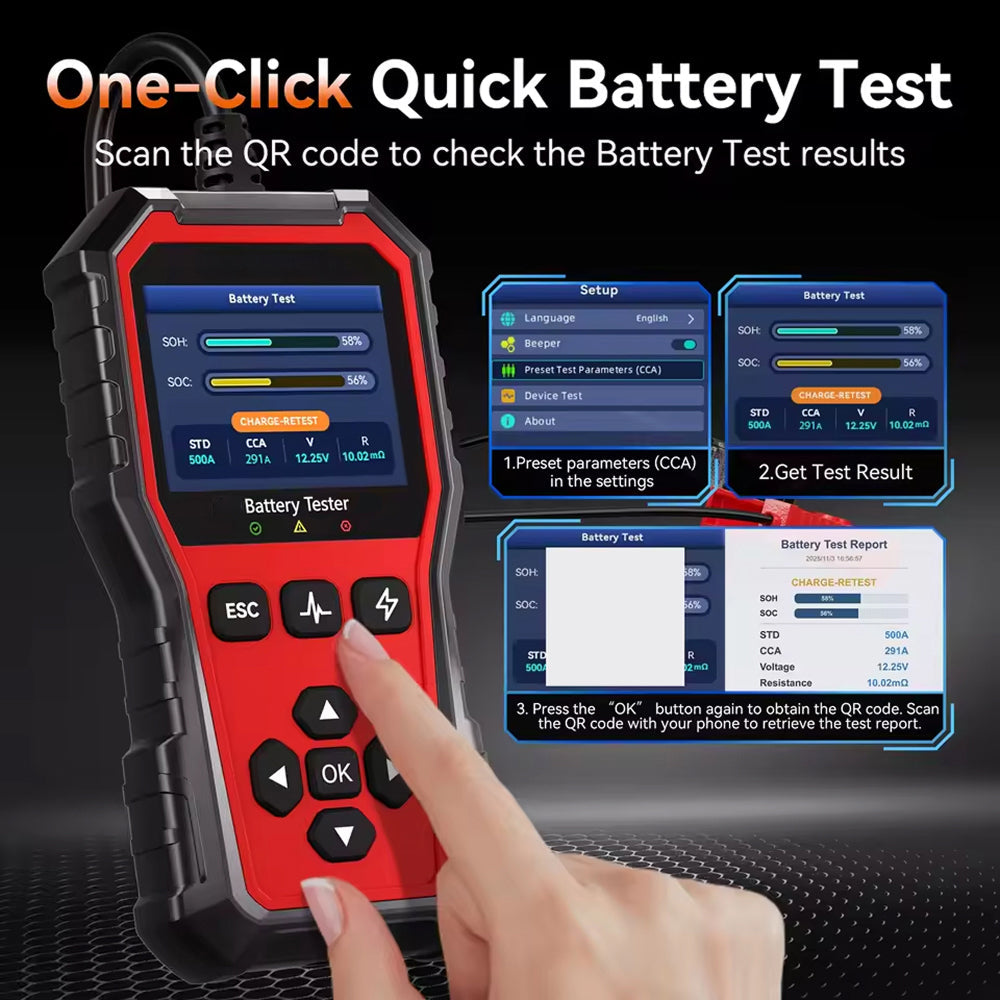 VoltDiag Battery Tester UK
