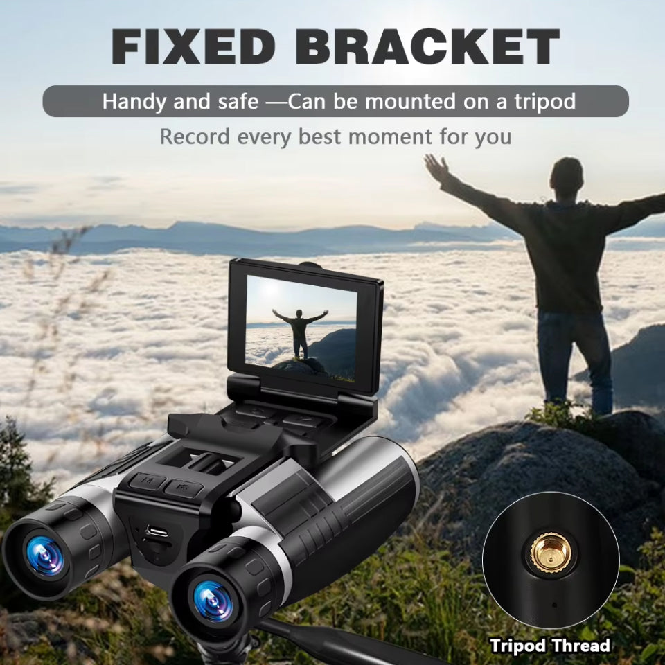 Zoomastor Binoculars With Built in Camera