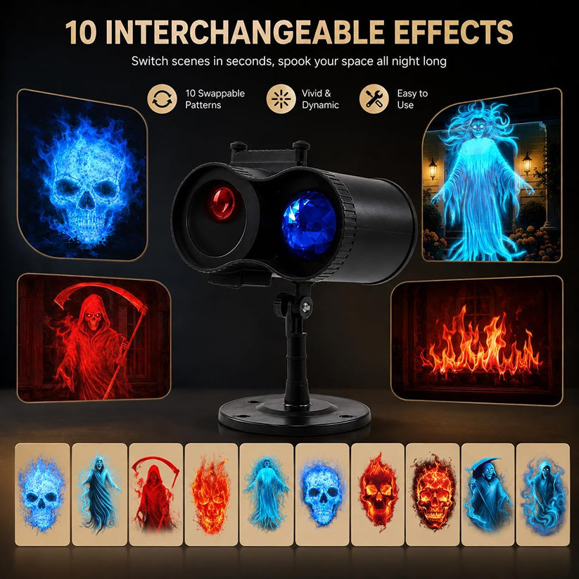 HallowyGo Halloween Projector Light