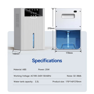 AirDryox Dehumidifier for Home