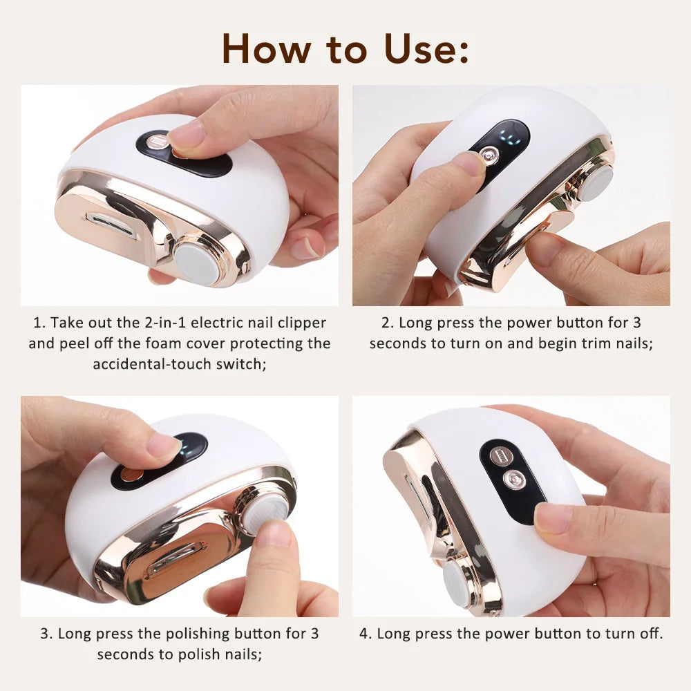 Nailixos Electric Nail Trimmer