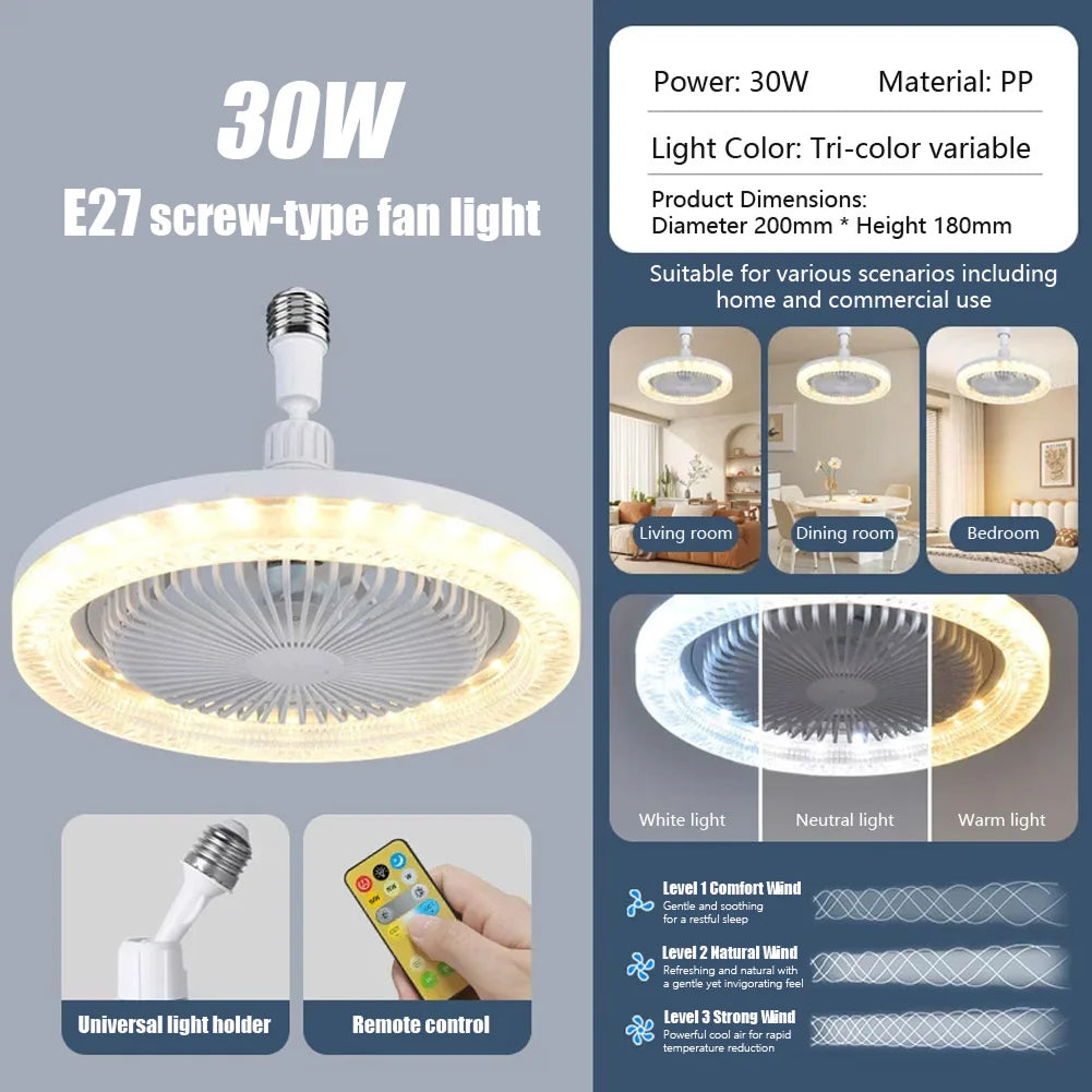 LumaoFan Ceiling Fan With Light