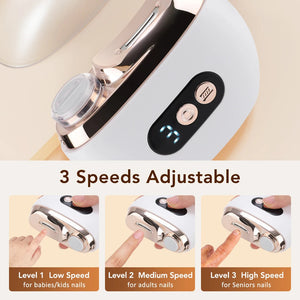 Nailixos Electric Nail Clippers for Seniors
