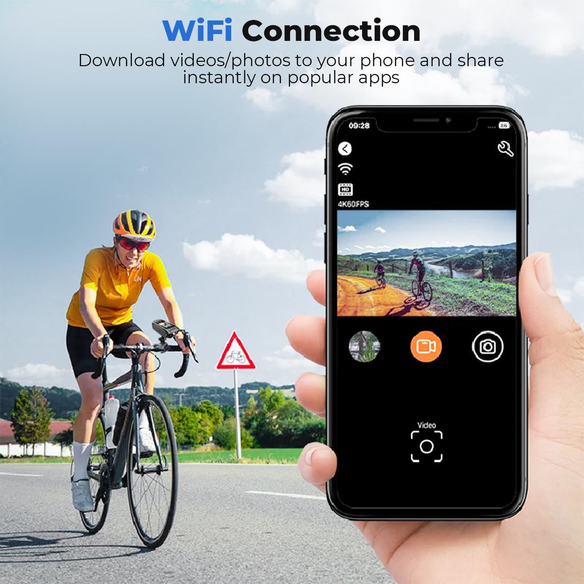 RoveCamet Camera for Cyclists