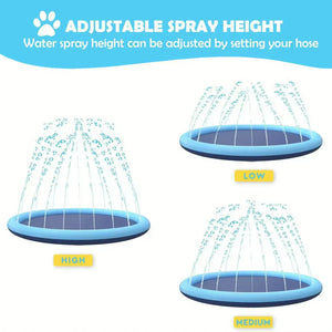 PawWavey Dog Splash Pad