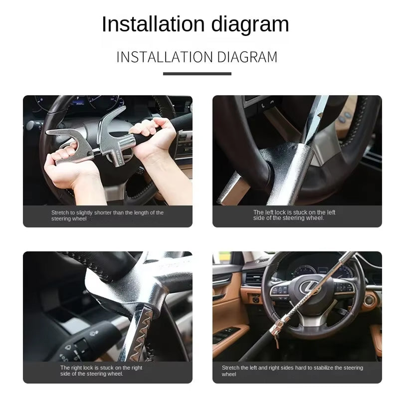 Autolokid Steering Wheel Lock UK