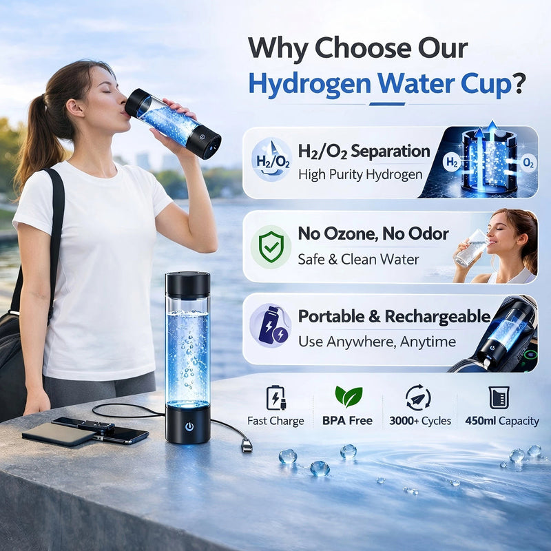 Hydrixfy Hydrogen Water Bottle Generator