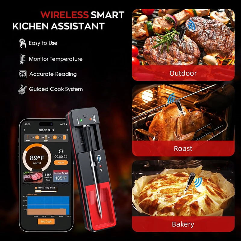 TherProxi Wireless Meat Thermometer