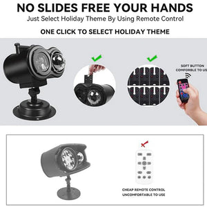HallowyGo Halloween Projector Light