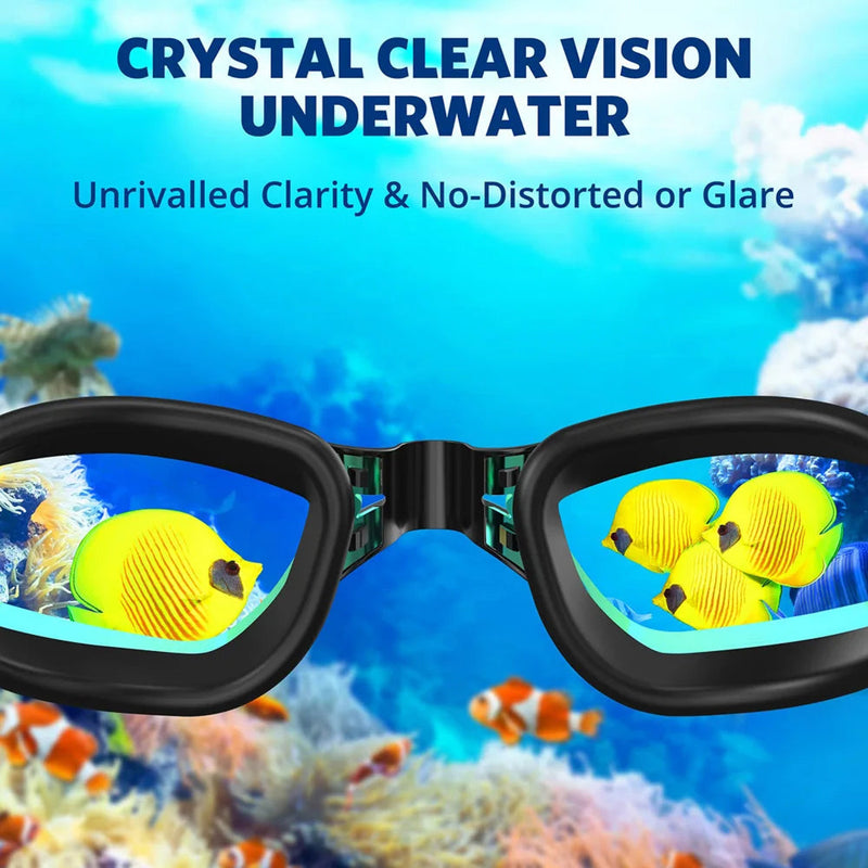 BlueGazix Anti Fog Swimming Goggles