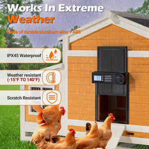 ChicxGate Chicken Coop Door