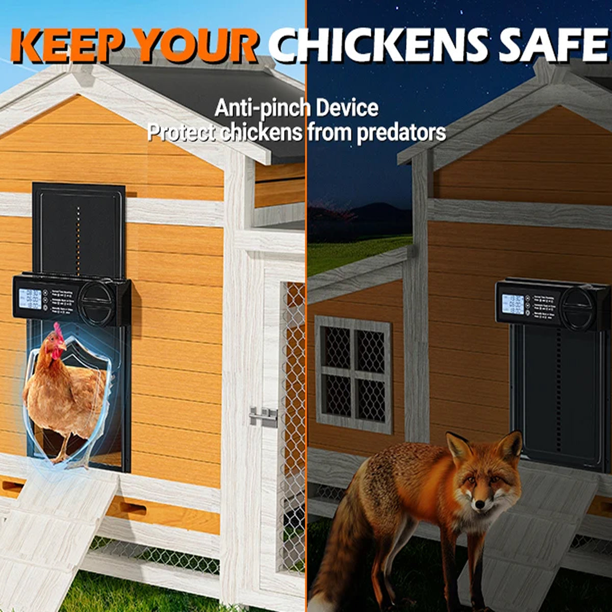 ChicxGate Chicken Coop Door