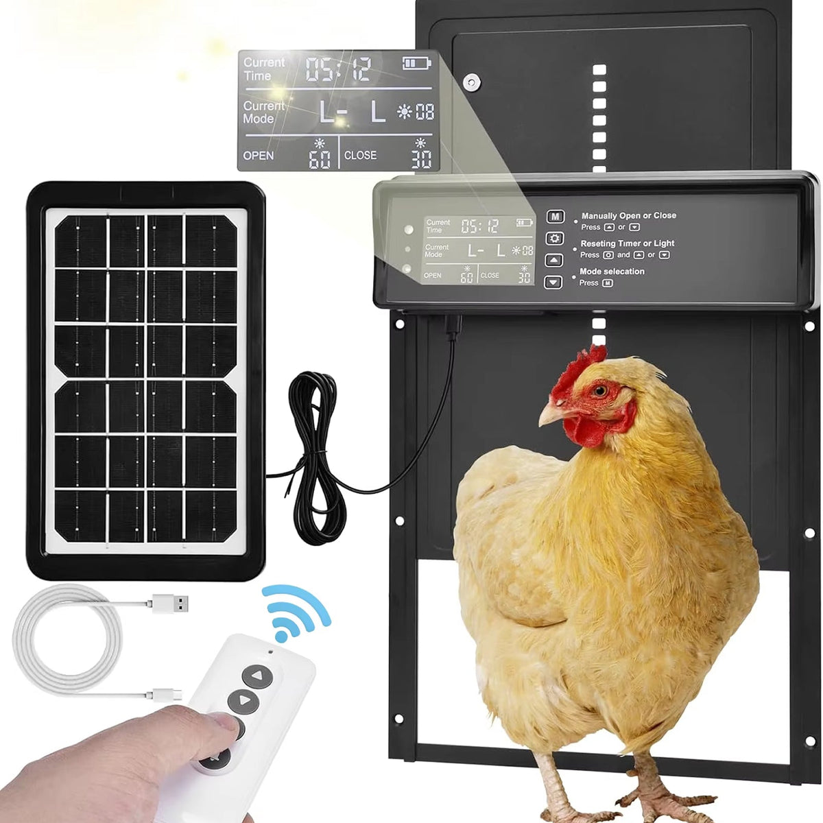 ChicxGate Chicken Coop Door