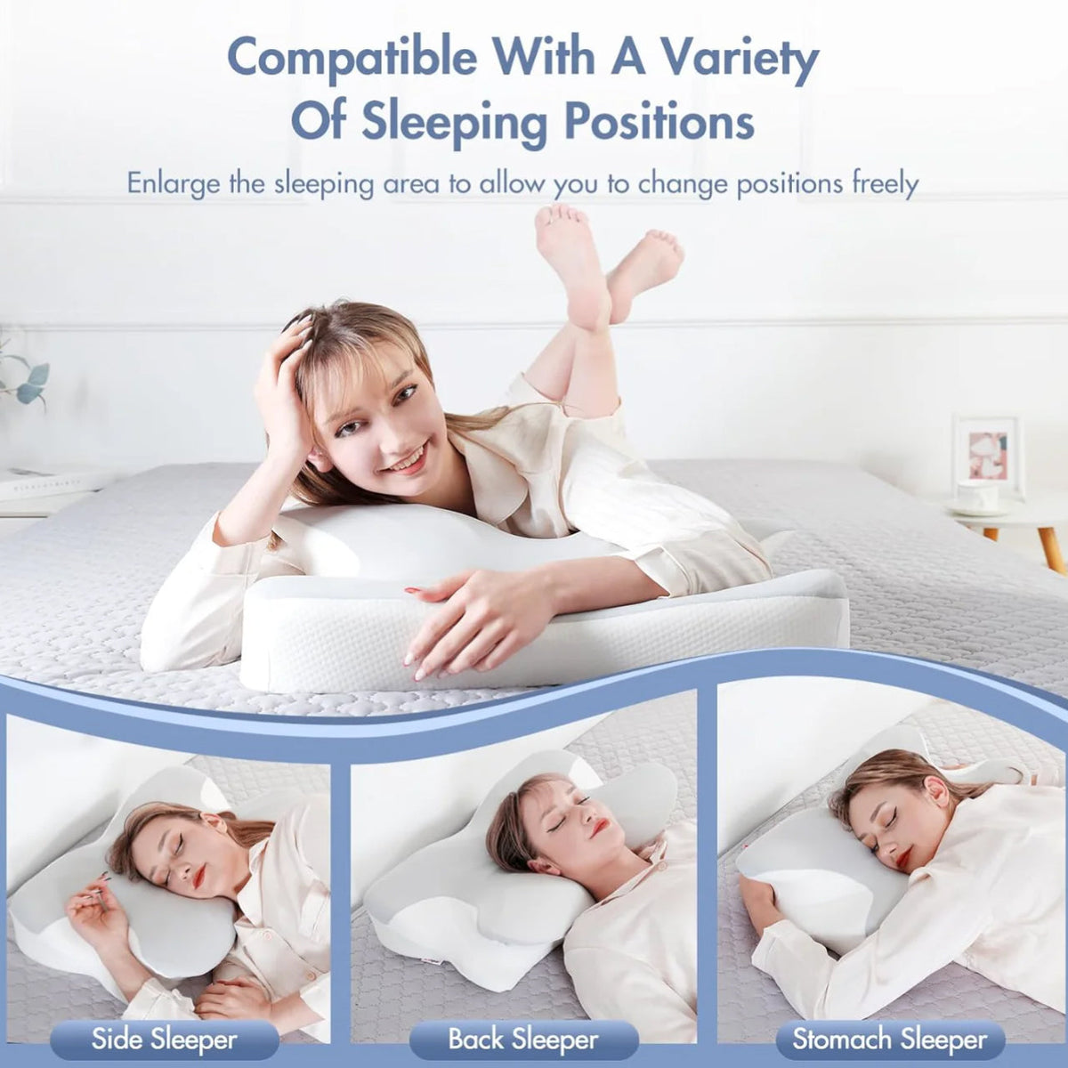 Comforeb Cervical Neck Pillow