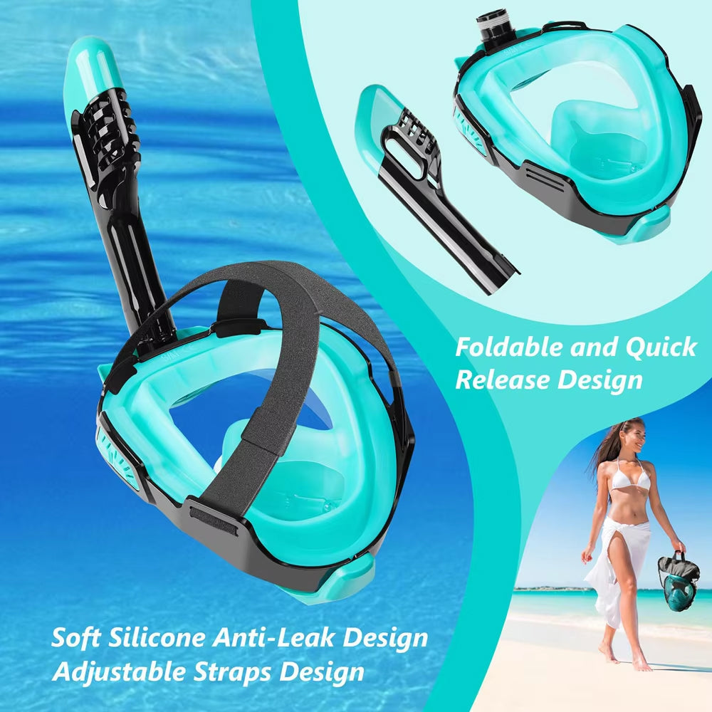 Coralefa Snorkel Mask For Adults