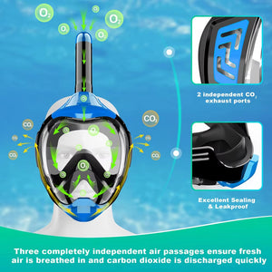 Coralefa Snorkel Mask For Adults