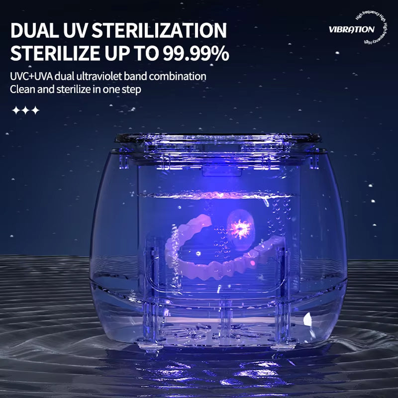 Denturexi Ultrasonic Retainer Cleaner