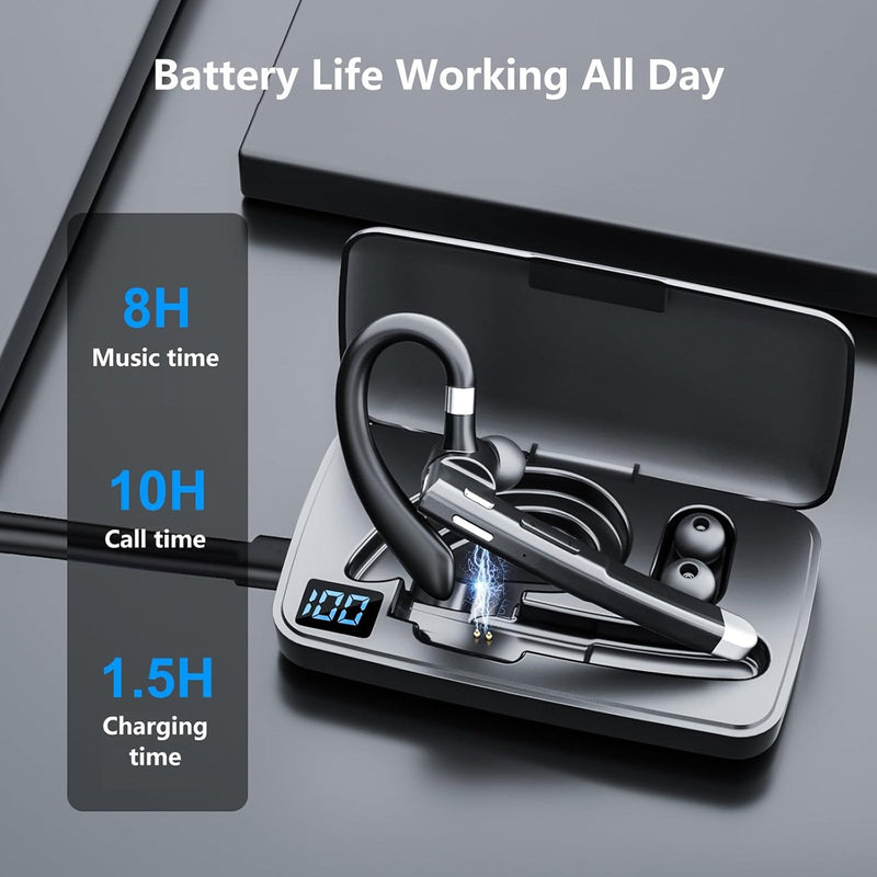 EzyTalux Bluetooth Headset For Truck Drivers