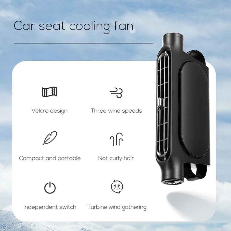 FanziSot Car Headrest Fan