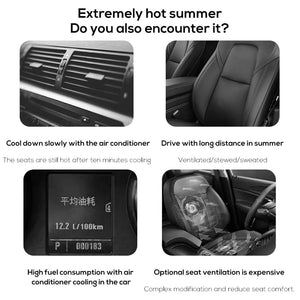 FanziSot Car Headrest Fan