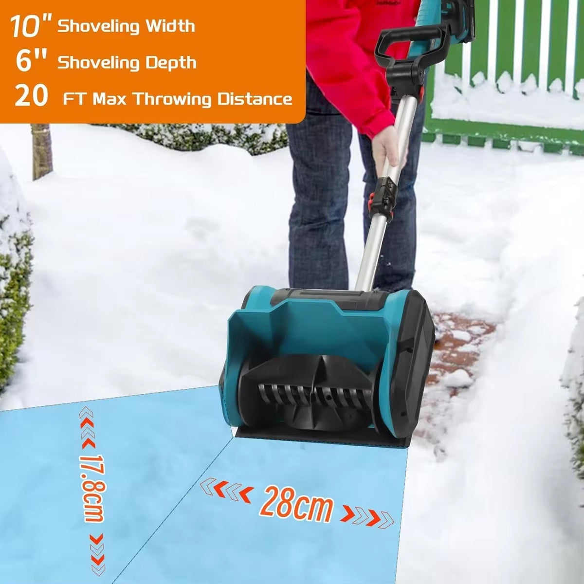 FrostiJet Electric Snow Shovel