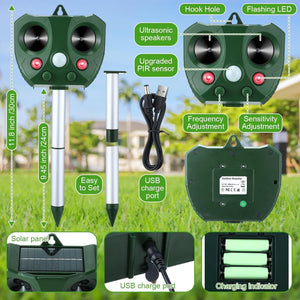 Guardixim Fox Deterrent For Garden