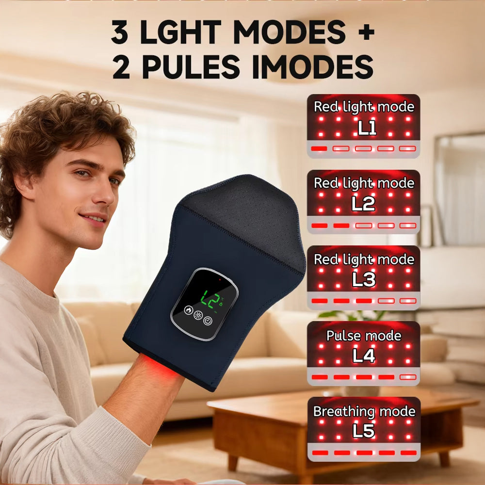 HeluxMend Red Light for Arthritis Hands