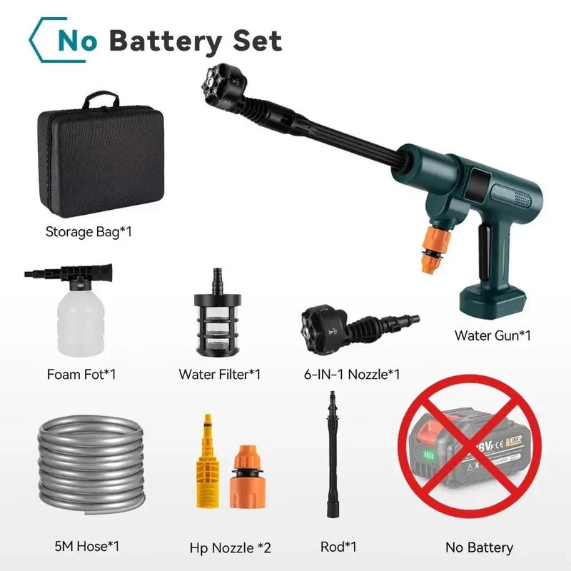 JetWavep Portable Pressure Washer With Water Tank