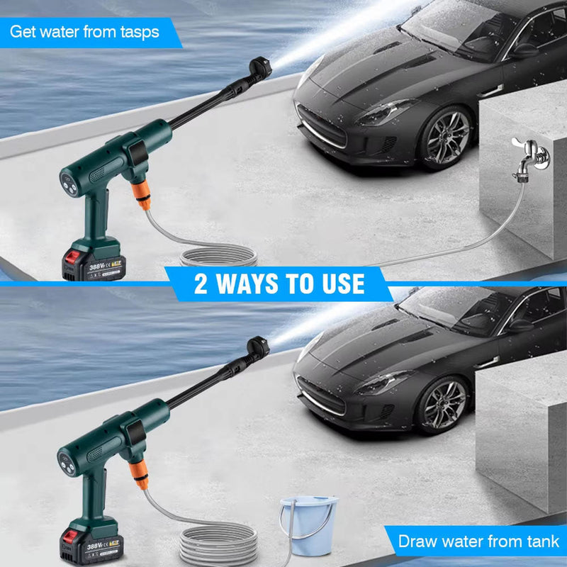 JetWavep Portable Pressure Washer With Water Tank